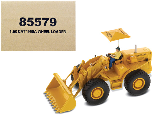 CAT Caterpillar 966A Wheel Loader Yellow with Operator "Vintage Series" 1/50 Diecast Model by Masters <h2>CAT Masters</h2> <p>High-quality car perfect for collectors and enthusiasts. Features detailed