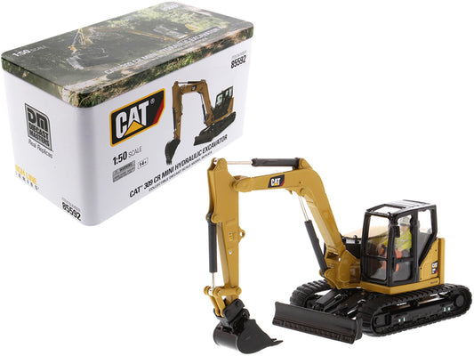 CAT Caterpillar 309 CR Next Generation Mini Hydraulic Excavator with Work Tools and Operator "High Line" Series 1/50 Diecast Model by Masters <h2>CAT Masters</h2> <p>High-quality car perfect for colle