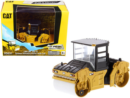 CAT Caterpillar CB-13 Tandem Vibratory Roller with Cab "Play & Collect!" Series 1/64 Diecast Model by Masters <h2>CAT Masters</h2> <p>High-quality car perfect for collectors and enthusiasts. Features