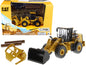 CAT Caterpillar 950M Wheel Loader with Bucket and Log Fork Two Poles "Play & Collect!" 1/64 Diecast Model by Masters <h2>CAT Masters</h2> <p>High-quality car perfect for collectors enthusiasts. Featur