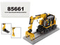CAT Caterpillar M323F Railroad Wheeled Excavator with Operator and 3 Work Tools Safety Yellow Version "High Line Series" 1/50 Diecast Model by Masters <h2>CAT Masters</h2> <p>High-quality car perfect