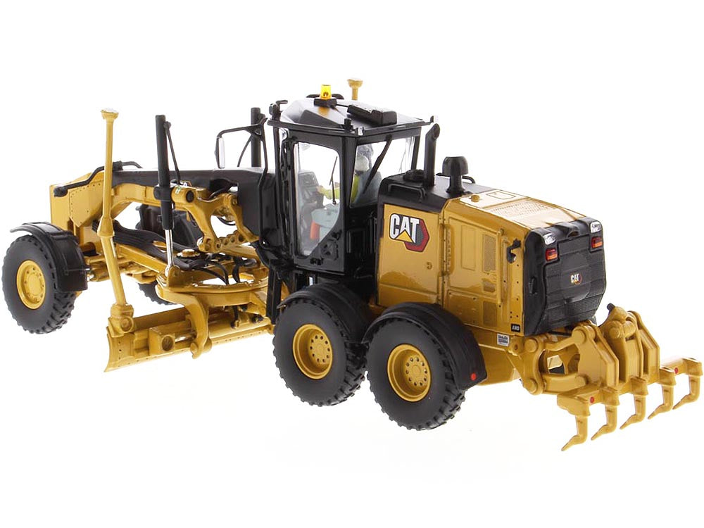 CAT Caterpillar 150 Motor Grader with Operator "High Line Series" 1/50 Diecast Model by Masters <h2>CAT Masters</h2> <p>High-quality car perfect for collectors and enthusiasts. Features detailed inter