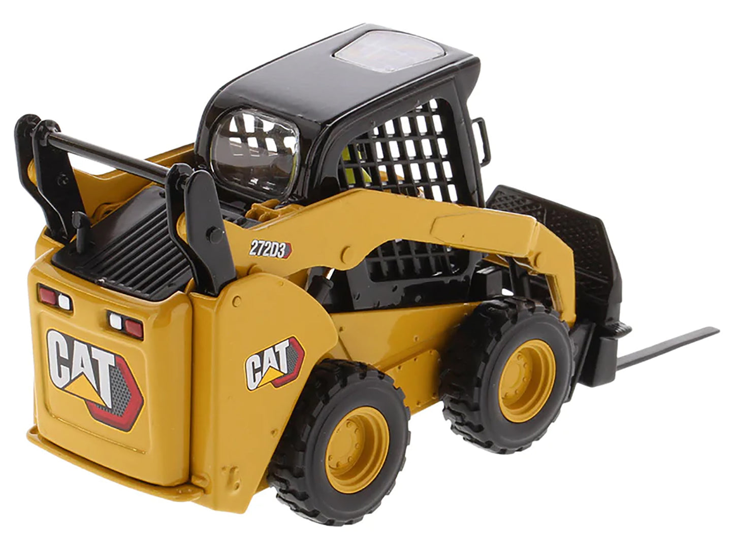 CAT Caterpillar 272D3 Skid Steer Loader with Operator Yellow "High Line" Series 1/32 Diecast Model by Masters <h2>CAT Masters</h2> <p>High-quality car perfect for collectors and enthusiasts. Features