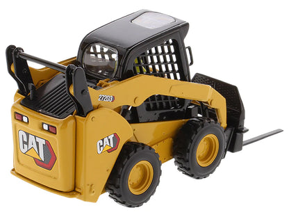 CAT Caterpillar 272D3 Skid Steer Loader with Operator Yellow "High Line" Series 1/32 Diecast Model by Masters <h2>CAT Masters</h2> <p>High-quality car perfect for collectors and enthusiasts. Features