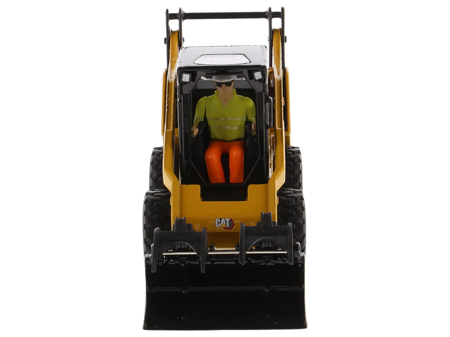 CAT Caterpillar 272D3 Skid Steer Loader with Operator Yellow "High Line" Series 1/32 Diecast Model by Masters <h2>CAT Masters</h2> <p>High-quality car perfect for collectors and enthusiasts. Features