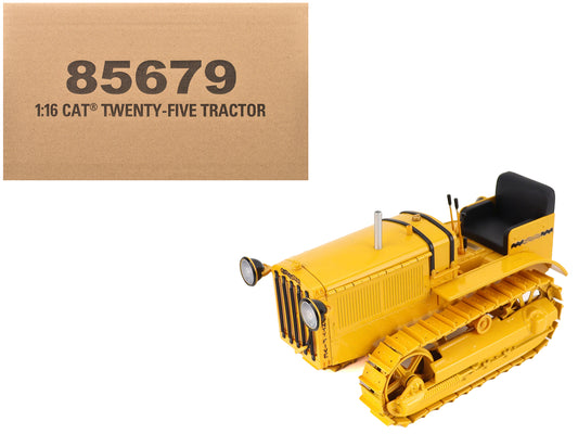 CAT Caterpillar Twenty Five Tractor Yellow "Vintage" Series 1/16 Diecast Model by Masters <h2>CAT Masters</h2> <p>High-quality car perfect for collectors and enthusiasts. Features detailed interior ex