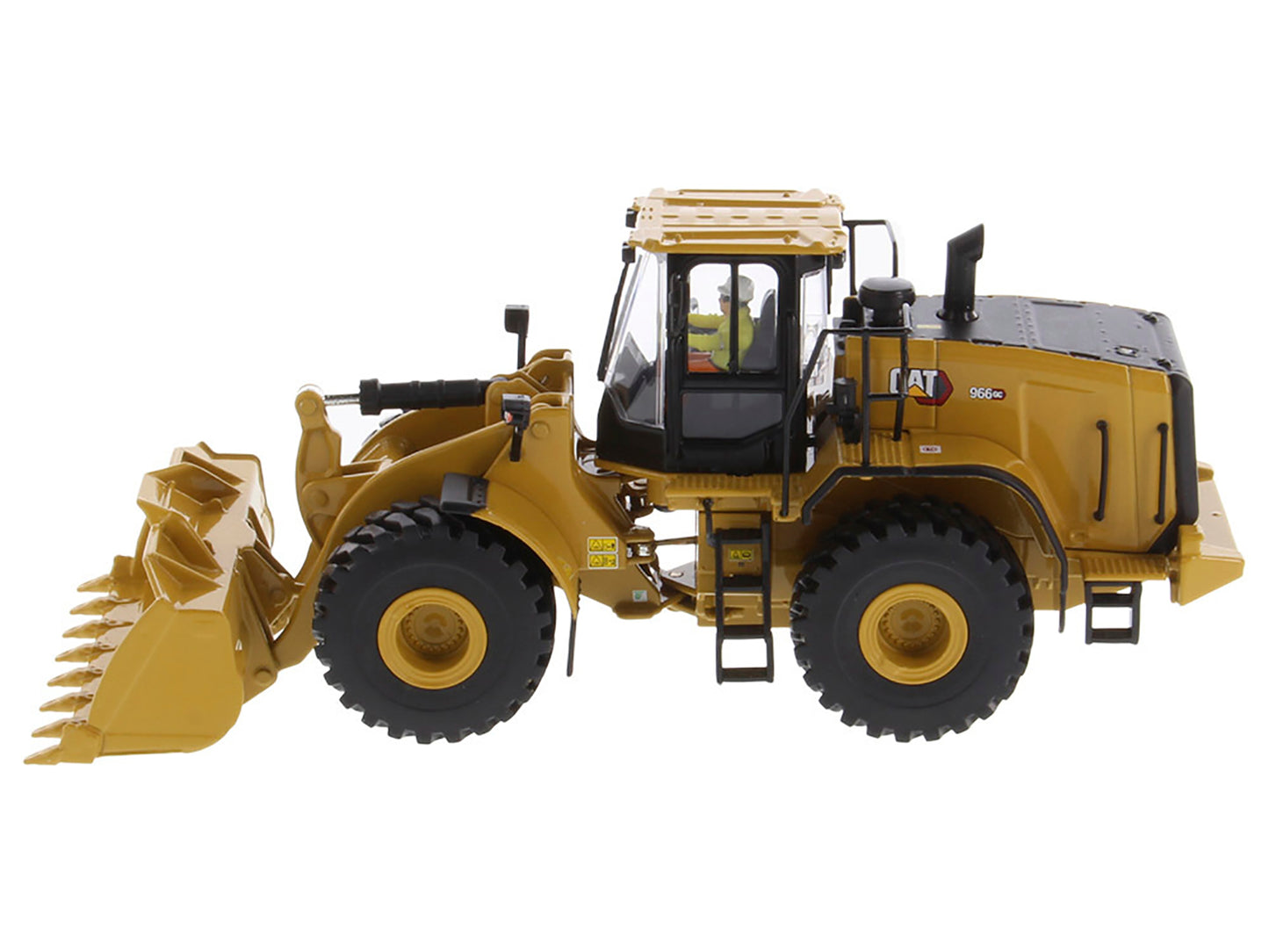 CAT Caterpillar 966 GC Wheel Loader Yellow with Operator "High Line Series" 1/50 Diecast Model by Masters <h2>CAT Masters</h2> <p>High-quality car perfect for collectors and enthusiasts. Features deta