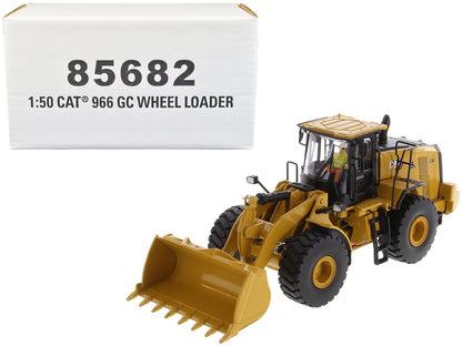 CAT Caterpillar 966 GC Wheel Loader Yellow with Operator "High Line Series" 1/50 Diecast Model by Masters <h2>CAT Masters</h2> <p>High-quality car perfect for collectors and enthusiasts. Features deta