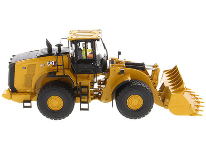 CAT Caterpillar 980 Wheel Loader Yellow with Operator "High Line Series" 1/50 Diecast Model by Masters <h2>CAT Masters</h2> <p>High-quality car perfect for collectors and enthusiasts. Features detaile