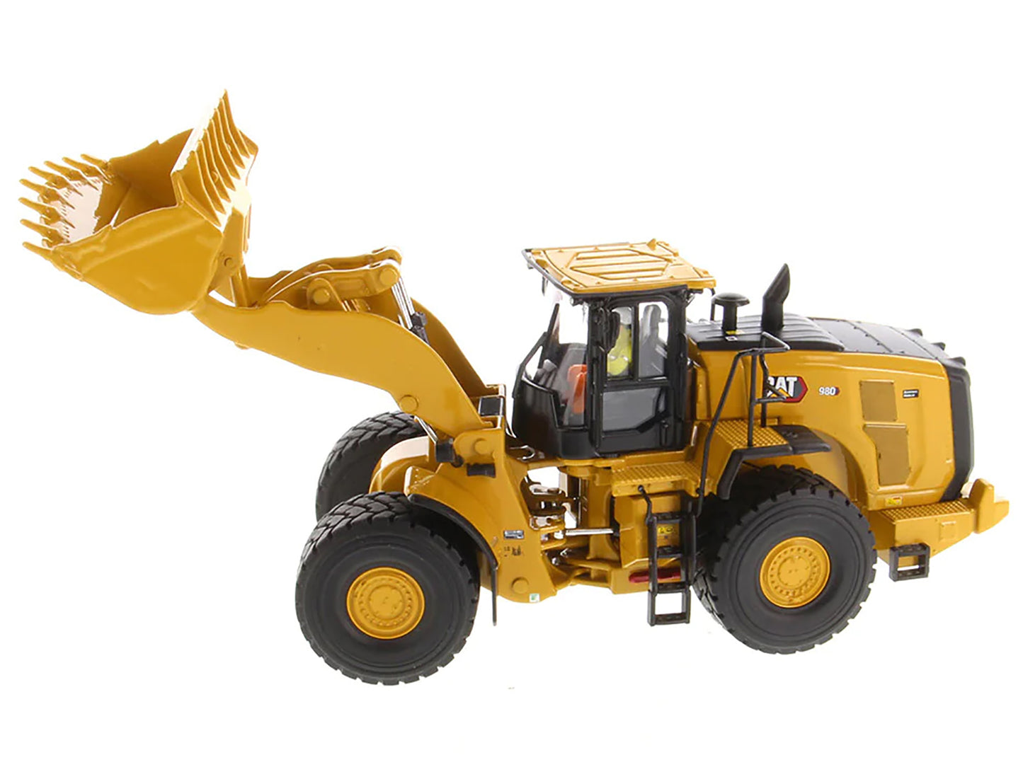 CAT Caterpillar 980 Wheel Loader Yellow with Operator "High Line Series" 1/50 Diecast Model by Masters <h2>CAT Masters</h2> <p>High-quality car perfect for collectors and enthusiasts. Features detaile