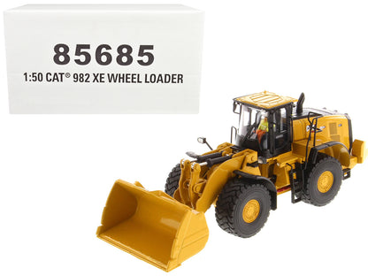 CAT Caterpillar 982 XE Wheel Loader Yellow with Operator "High Line Series" 1/50 Diecast Model by Masters <h2>CAT Masters</h2> <p>High-quality car perfect for collectors and enthusiasts. Features deta