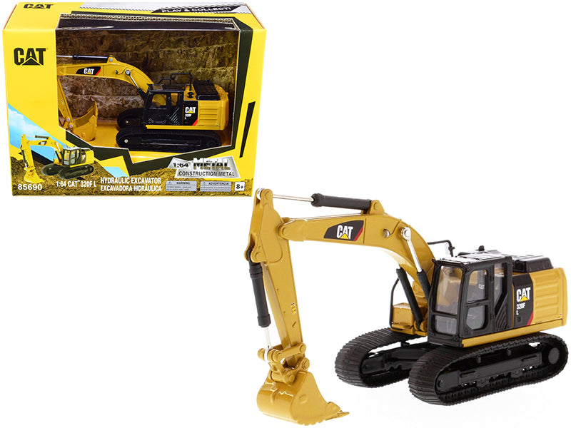 CAT Caterpillar 320F L Hydraulic Excavator "Play & Collect!" Series 1/64 Diecast Model by Masters <h2>CAT Masters</h2> <p>High-quality car perfect for collectors and enthusiasts. Features detailed int
