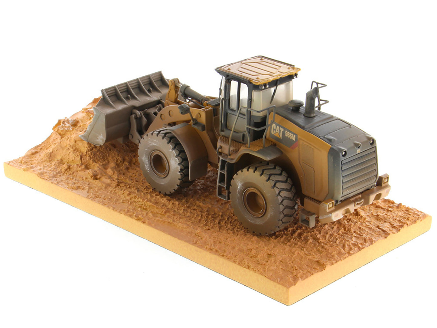 CAT Caterpillar 966M Wheel Loader with Operator (Dirty Version) "Weathered" Series 1/50 Diecast Model by Masters <h2>CAT Masters</h2> <p>High-quality car perfect for collectors and enthusiasts. Featur