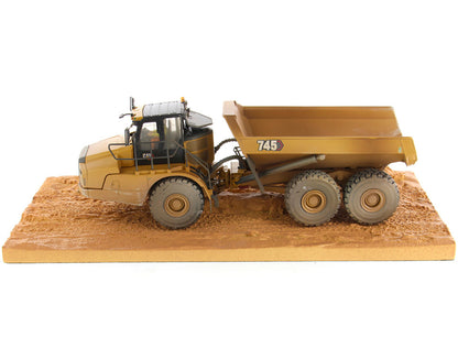 CAT Caterpillar 745 Articulated Truck with Operator (Dirty Version) "Weathered" Series 1/50 Diecast Model by Masters <h2>CAT Masters</h2> <p>High-quality car perfect for collectors and enthusiasts. Fe