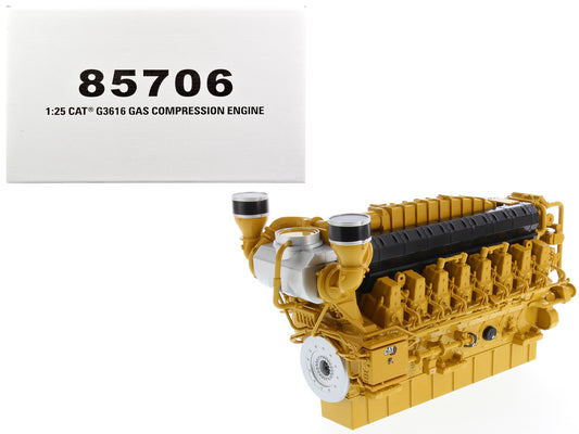 CAT Caterpillar G3616 Gas Compression Engine "High Line" Series 1/25 T&y Diecast Model by T&y Diecast Masters