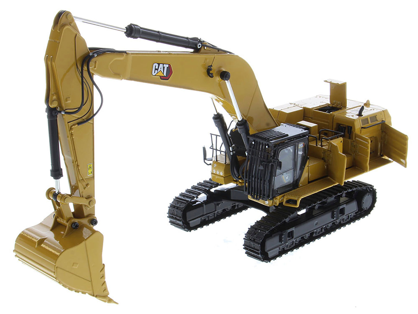 CAT Caterpillar 395 Next Generation Hydraulic Excavator (General Purpose Version) Yellow with Operator and Additional Tools "High Line" Series 1/50 Diecast Model by Masters <h2>CAT Masters</h2> <p>Hig