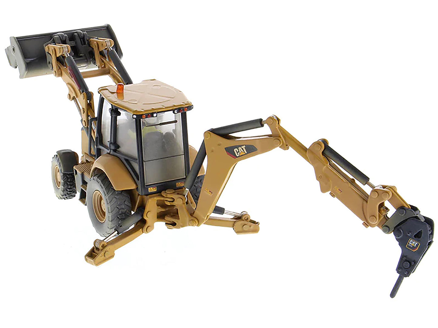 CAT Caterpillar 420F2 IT Backhoe Loader with Operator Yellow "Weathered Series" 1/50 Diecast Model by Masters <h2>CAT Masters</h2> <p>High-quality car perfect for collectors and enthusiasts. Features