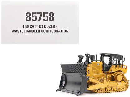CAT Caterpillar D8 Track-Type Dozer (Waste Handler Configuration) Yellow "High Line" Series 1/50 Diecast Model by Masters <h2>CAT Masters</h2> <p>High-quality car perfect for collectors and enthusiast