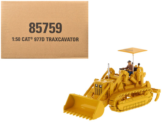 CAT Caterpillar 977D Traxcavator Yellow with Operator "Vintage Series" 1/50 Diecast Model by Masters <h2>CAT Masters</h2> <p>High-quality car perfect for collectors and enthusiasts. Features detailed