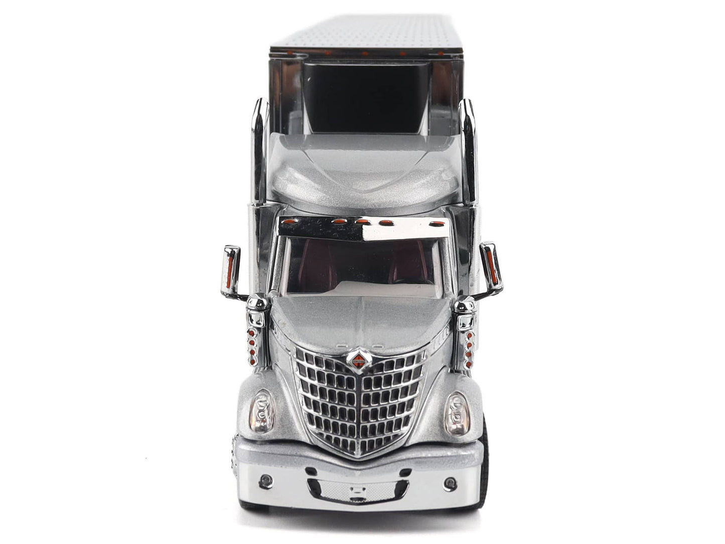 International Lonestar Truck with Sleeper Silver Metallic "CAT Caterpillar" Mural Trailer "Transport Series" 1/50 Diecast Model by Masters <h2>International Masters</h2> <p>High-quality car perfect fo