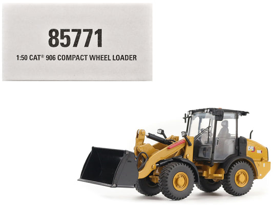 CAT Caterpillar 906 Compact Wheel Loader Yellow with Operator "High Line Series" 1/50 Diecast Model by Masters <h2>CAT Masters</h2> <p>High-quality car perfect for collectors and enthusiasts. Features