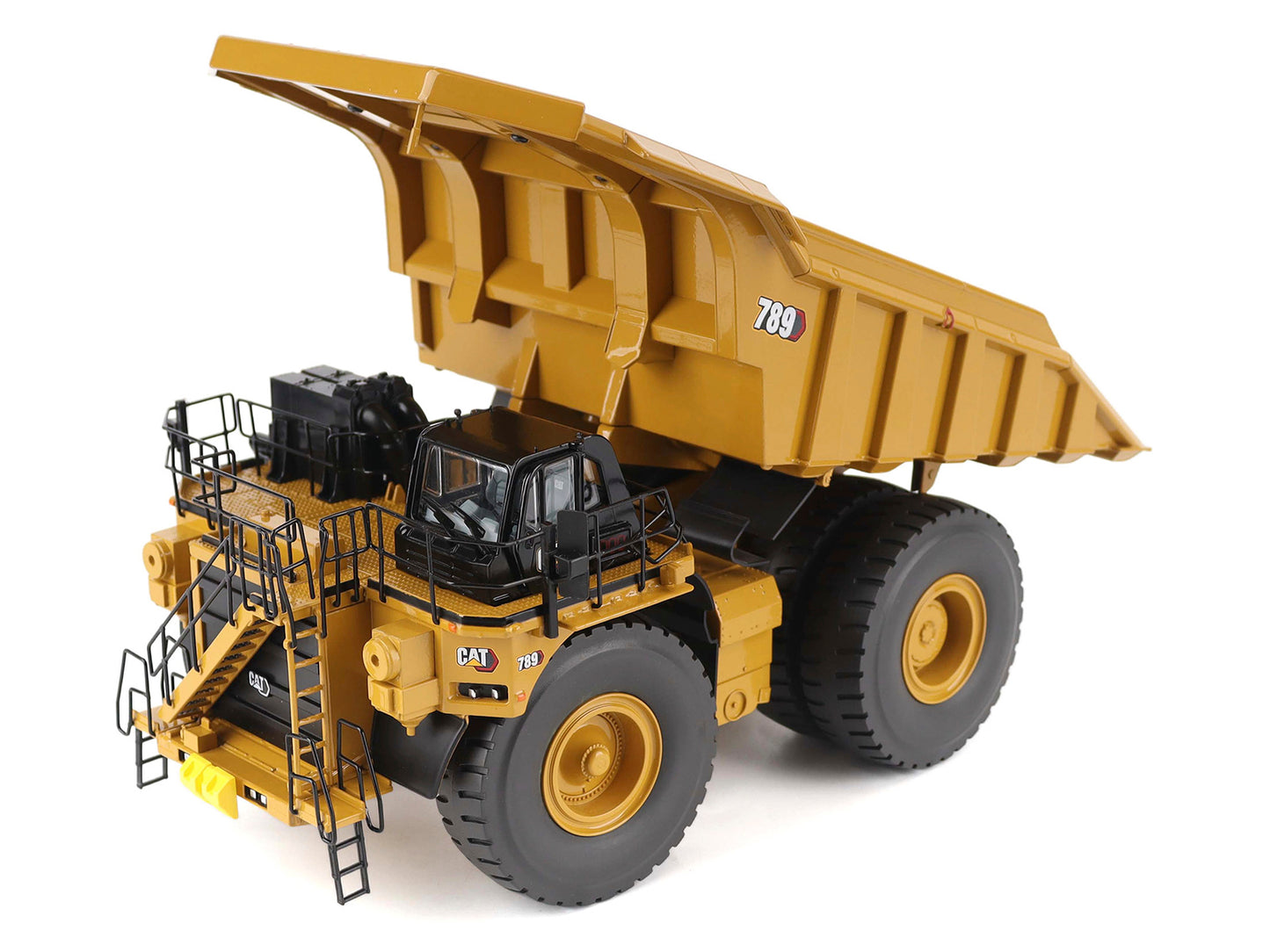 CAT Caterpillar 789 Mining Truck Yellow "High Line" Series 1/50 Diecast Model by Diecast Masters