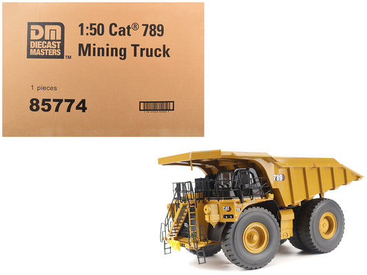 CAT Caterpillar 789 Mining Truck Yellow "High Line" Series 1/50 T&y Diecast Model by T&y Diecast Masters