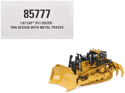 CAT Caterpillar D11 Track Type Dozer TKN Design Yellow "High Line" Series 1/87 (HO) Diecast Model by Masters <h2>CAT Masters</h2> <p>High-quality car perfect for collectors and enthusiasts. Features d