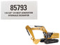CAT Caterpillar 374 Hydraulic Excavator Yellow "High Line" Series 1/50 Diecast Model by Diecast Masters