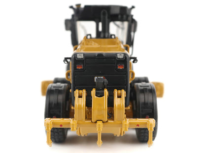 CAT Caterpillar 140 LVR Motor Grader Yellow with Black Top "High Line" Series 1/50 Diecast Model by Diecast Masters