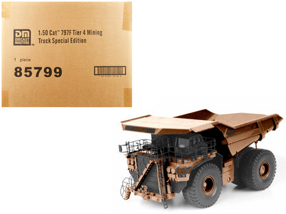 CAT Caterpillar 797F 4 Tier Mining Truck Copper Finish Special Edition "Commemorative" Series 1/50 Diecast Model by Masters <h2>CAT Masters</h2> <p>High-quality car perfect for collectors and enthusia