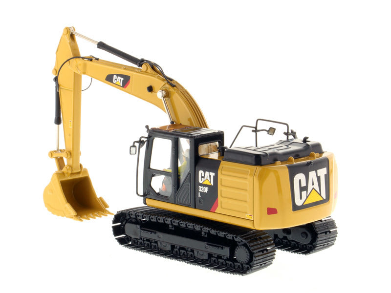CAT Caterpillar 320F L Hydraulic Excavator with Operator "Core Classics" Series 1/50 Diecast Model by Diecast Masters