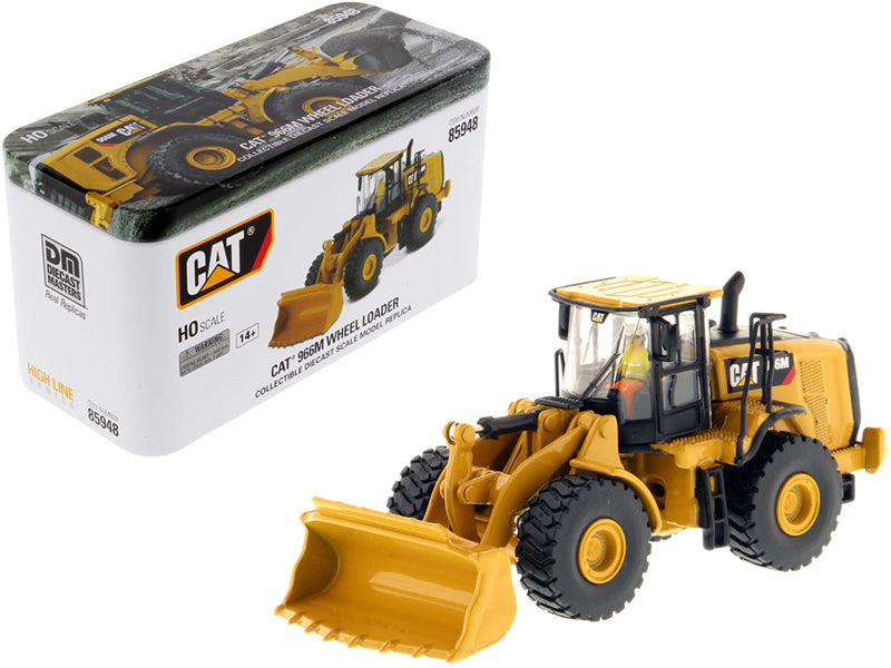 CAT Caterpillar 966M Wheel Loader with Operator "High Line" Series 1/87 (HO) Scale Diecast Model by Masters <h2>CAT Masters</h2> <p>High-quality car perfect for collectors and enthusiasts. Features de