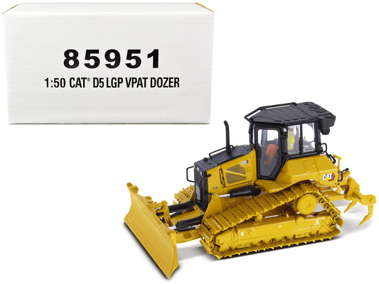 CAT Caterpillar D5 LGP VPAT Track Type Tractor Dozer Yellow with Operator "High Line" Series 1/50 Diecast Model by Masters <h2>CAT Masters</h2> <p>High-quality car perfect for collectors and enthusias
