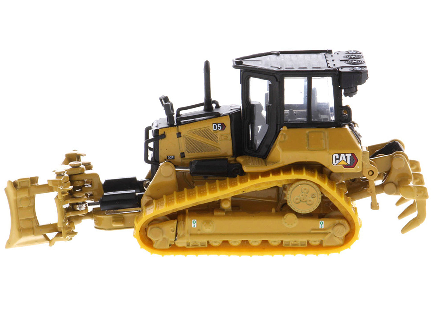 CAT Caterpillar D5 Track-Type Dozer Yellow with Fine Grading Undercarriage and Foldable Blade "High Line Series" 1/87 (HO) Scale Diecast Model by Masters <h2>CAT Masters</h2> <p>High-quality car perfe
