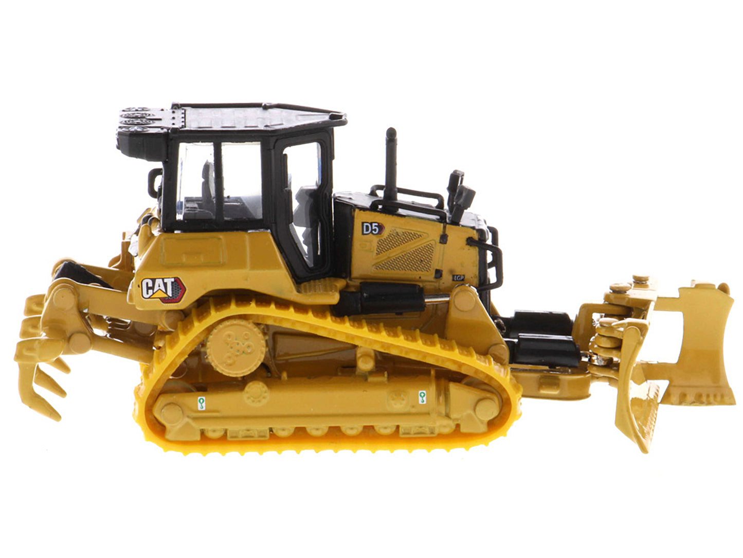 CAT Caterpillar D5 Track-Type Dozer Yellow with Fine Grading Undercarriage and Foldable Blade "High Line Series" 1/87 (HO) Scale Diecast Model by Masters <h2>CAT Masters</h2> <p>High-quality car perfe
