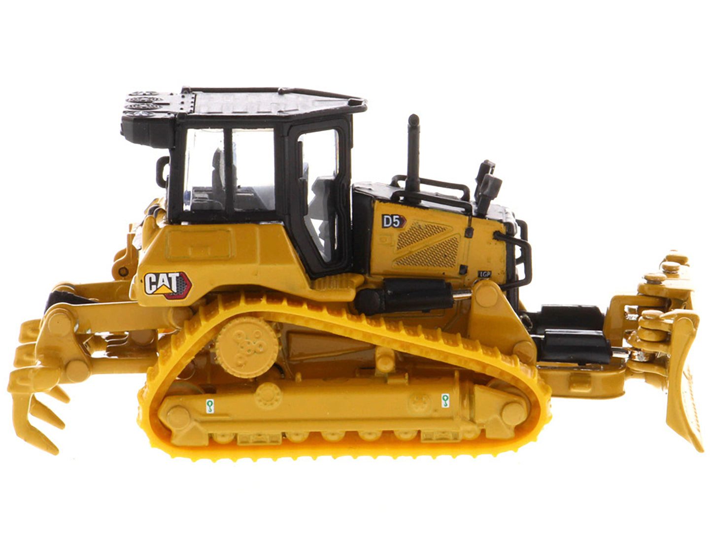 CAT Caterpillar D5 Track-Type Dozer Yellow with Fine Grading Undercarriage and Foldable Blade "High Line Series" 1/87 (HO) Scale Diecast Model by Masters <h2>CAT Masters</h2> <p>High-quality car perfe