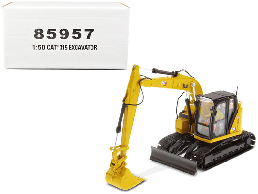 CAT Caterpillar 315 Track Type Hydraulic Excavator Yellow with Operator "High Line" Series 1/50 Diecast Model by Masters <h2>CAT Masters</h2> <p>High-quality car perfect for collectors and enthusiasts