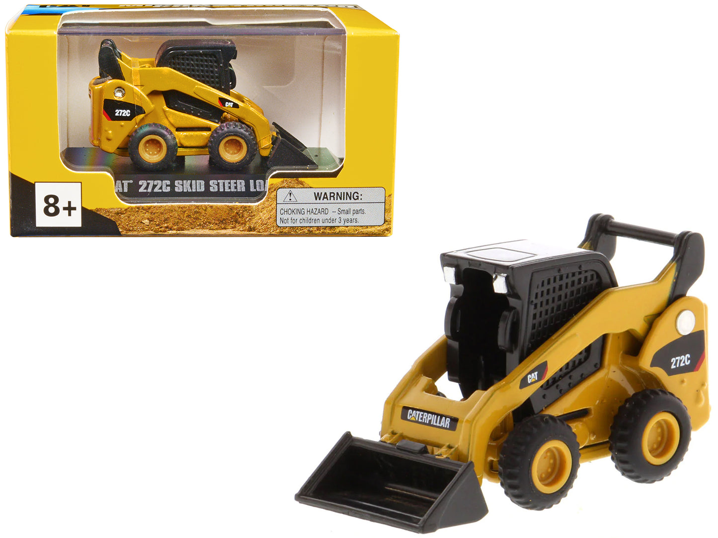 CAT Caterpillar 272C Skid Steer Loader Yellow "Micro-Constructor" Series Diecast Model by Masters <h2>CAT Masters</h2> <p>High-quality car perfect for collectors and enthusiasts. Features detailed int