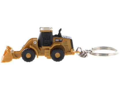 CAT Caterpillar 950M Wheel Loader Keychain Yellow Diecast Model by Masters <h2>CAT Masters</h2> <p>High-quality car perfect for collectors and enthusiasts. Features detailed interior exterior craftsma