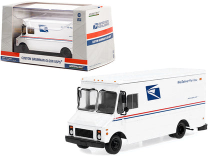 Grumman Olson Custom Delivery Truck White USPS "United States Postal Service" 1/43 Diecast Model by Greenlight