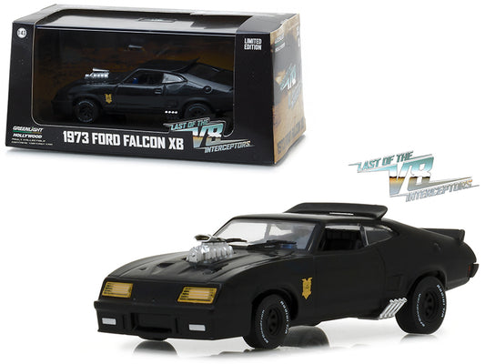 1973 Ford Falcon XB Black (1979) Movie 1/43 Diecast Model Car - Greenlight