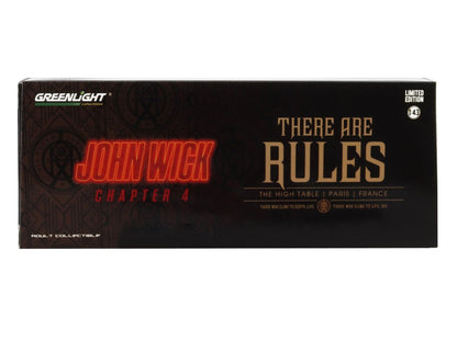 GreenLight 1971 Plymouth Barracuda Black "John Wick: Chapter 4" (2023) Movie "Hollywood" Series 1/43 Diecast Model Car by <h2>1971 Greenlight</h2> <p>High-quality perfect for collectors and enthusiast