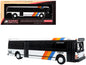 1980 Grumman 870 Advanced Design Transit Bus "MARTA Atlanta" White with Stripes "Vintage Bus & Motorcoach Collection" Limited Edition 1/87 (HO) Diecast Model by Iconic Replicas