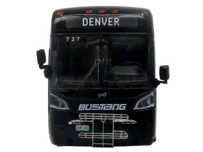 MCI D4520 Commuter Coach Bus "Bustang - Colorado Department of Transportation" Black "The Bus & Motorcoach Collection" Limited Edition to 504 pieces Worldwide 1/87 (HO) Scale T&y Diecast Model by Iconic Replicas