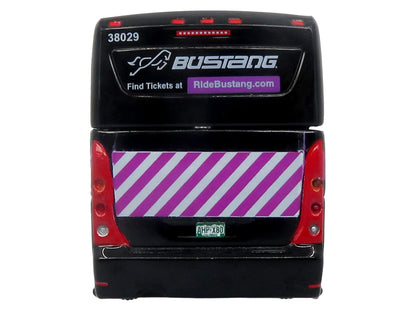 MCI D4520 Commuter Coach Bus "Bustang - Colorado Department of Transportation" Black "The Bus & Motorcoach Collection" Limited Edition to 504 pieces Worldwide 1/87 (HO) Scale T&y Diecast Model by Iconic Replicas