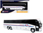 MCI D4520 Commuter Coach Bus "Coach USA" White with Blue and Red Stripes "The Bus & Motorcoach Collection" Limited Edition to 504 pieces Worldwide 1/87 (HO) Scale T&y Diecast Model by Iconic Replicas