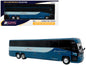 MCI D4520 Commuter Coach Bus "Greyhound Lines" Blue with Light Blue Stripes "The Bus & Motorcoach Collection" Limited Edition to 504 pieces Worldwide 1/87 (HO) Scale T&y Diecast Model by Iconic Replicas