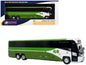 MCI D4520 Commuter Coach Bus "GO Transit" Green and White "The Bus & Motorcoach Collection" Limited Edition to 504 pieces Worldwide 1/87 (HO) Scale T&y Diecast Model by Iconic Replicas