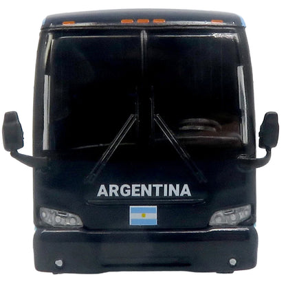 Prevost X3-45 Coach Bus "Argentina National Football Team" Blue with Graphics "International Federation of the Global Game" Series Limited Edition to 504 pieces Worldwide 1/87 (HO) Diecast Model by Iconic Replicas
